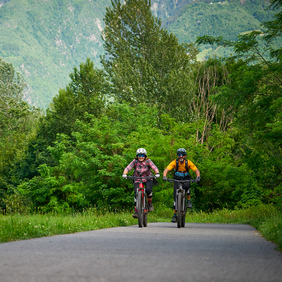 Tour in e-MTB Fondovalle Morbegno