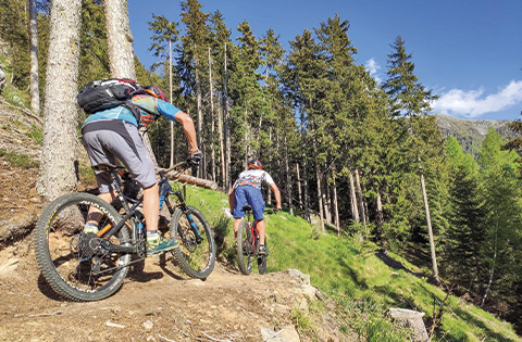 Tour in e-MTB nei Sentieri di Valmalenco