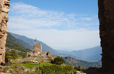 Tour in Gravel da Sondrio a Ardenno