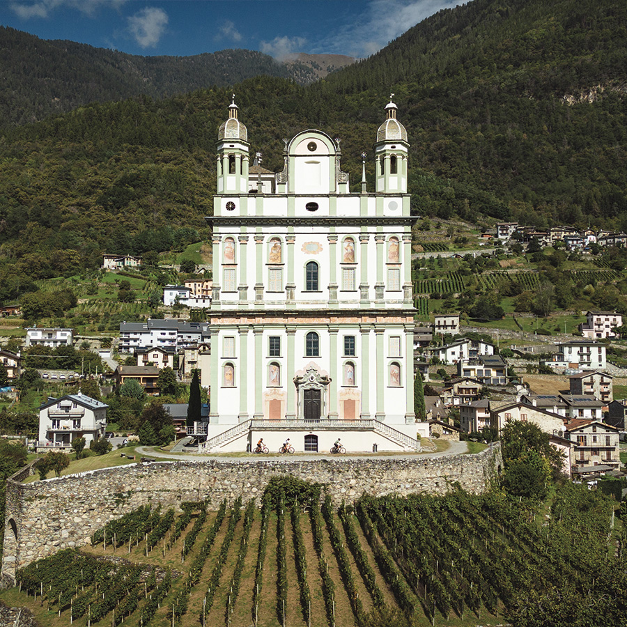 Tour in Gravel da Sondrio a Bianzone