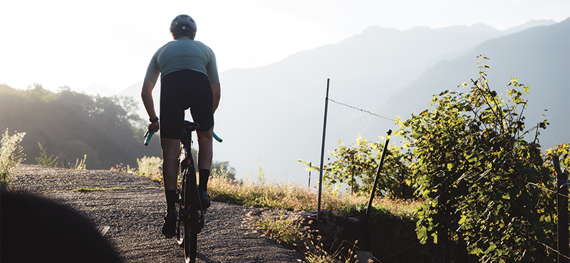 Tour in Gravel da Sondrio a Bianzone