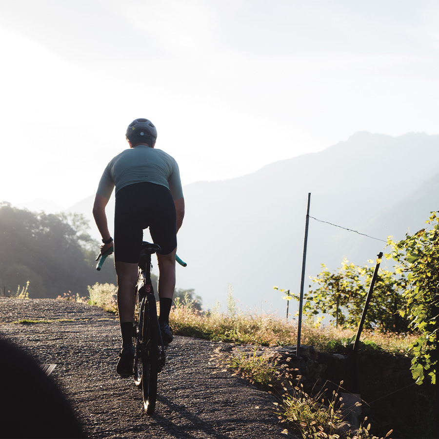 Tour in Gravel da Sondrio a Bianzone