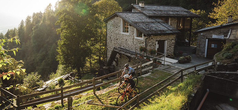 Tour in Gravel da Sondrio a Bianzone