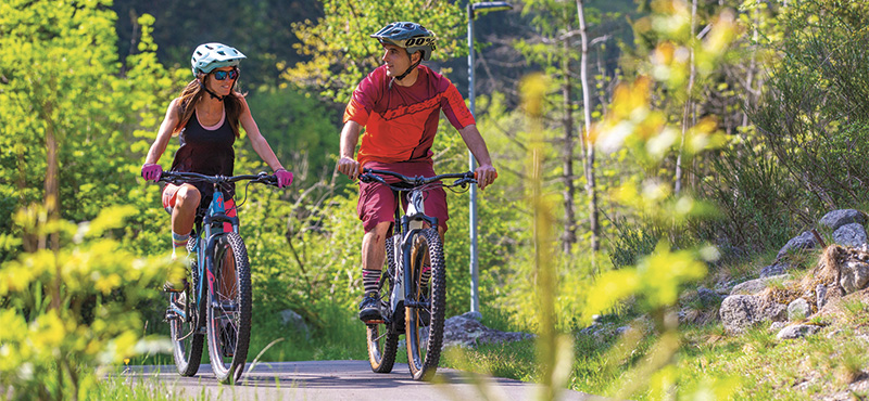 Tour e-MTB in Val Masino