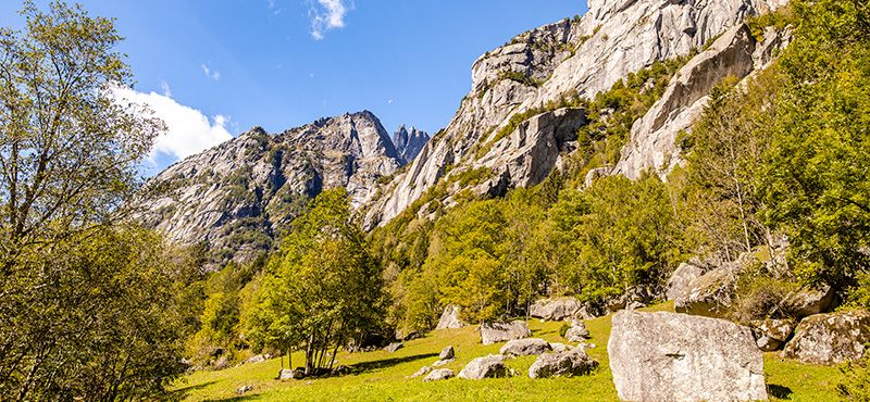 Tour e-MTB in Val Masino