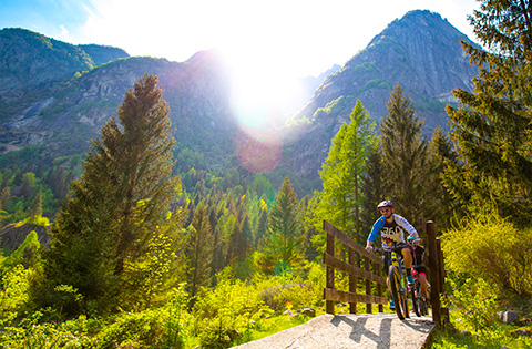 Tour e-MTB in Val Masino